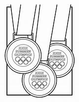 Medal Olympic Medals Coloring Olympics Gold Xxix Clip Drawing Clipart Summer Line Getdrawings Abcteach Print Comments sketch template