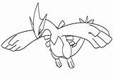 Coloring Pages Pokemon Lugia Lucario Colouring Mega Printable Silver Legendary Color Categories Getdrawings Getcolorings Template sketch template
