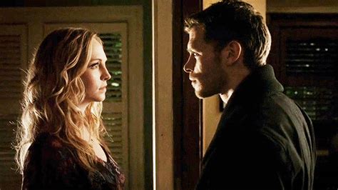 caroline forbes klaus mikaelson find and share on giphy