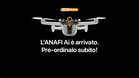 drone parrot anafi ai disponibile  pre order richiedilo subito blog analist group