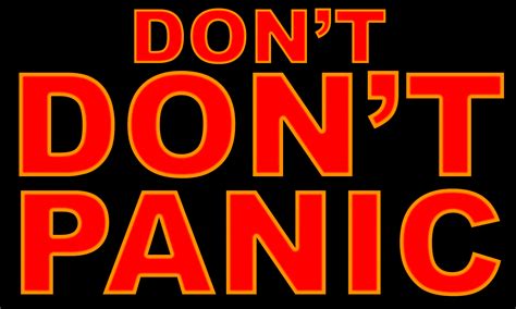 updated version   hitchhikers guide  galaxy  warns earthlings dont dont panic