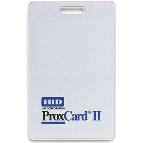 hid proxcard ii clamshell cards