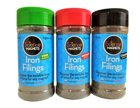 iron filings variety pack dowling magnets