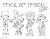 Halloween Coloring Pages Kids Cute Adults Colouring Printable Sheets Printables Trick Treat Print Little Crazy Color Costume Crayola Kawaii Crazylittleprojects sketch template
