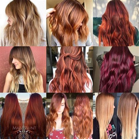 The Best Hair Color Chart With All Shades Of Blonde Brown Red And Black