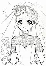Coloring Pages Japanese 塗り絵 Book Shoujo ディズニー Style Colouring Mia Mama Picasa Albums Web Drawing sketch template