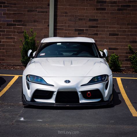 front  white toyota supra mk benlevycom