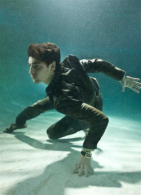 mens underwater fashion editorials  gq  crocodiles  snakes human poses reference