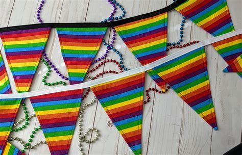 lgbtq pride banner pride banner gay pride garland etsy
