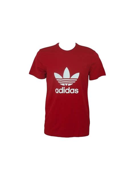 adidas adi trefoil  shirt  red shop adidas originals  northern threads