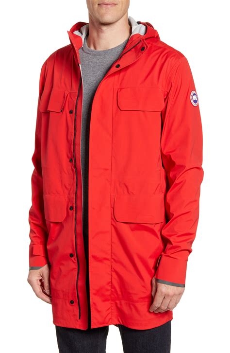 Canada Goose Seawolf Packable Waterproof Jacket Red For