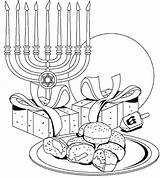 Hanukkah Menorah Jewish Bestcoloringpagesforkids Coloringkids Coloringfolder sketch template