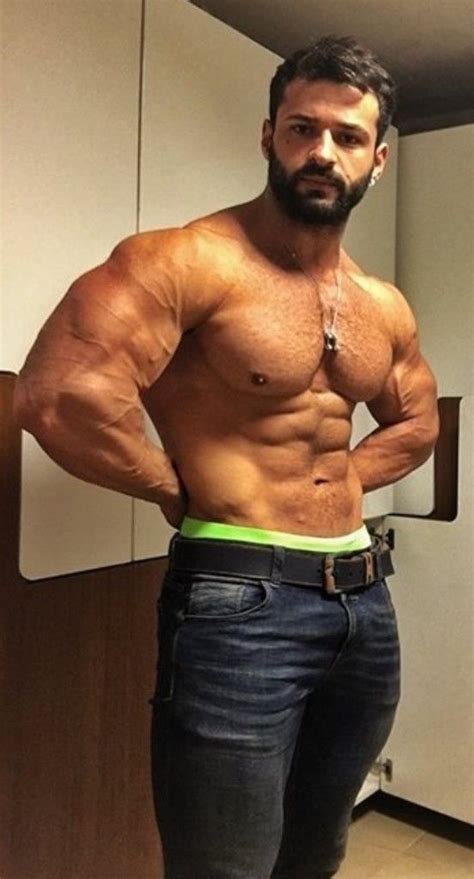 pin by jobber on big and thick muscle men scruffy men