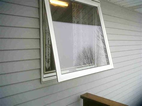vinyl awning window solves  problem   marion iowa kitchen home town restyling