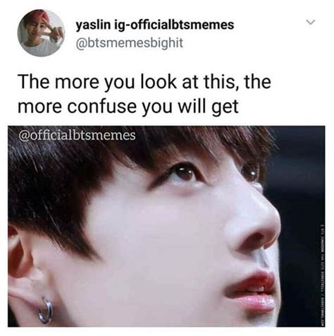 •im Gonna Say Its Jungkook Since The Mole On His Ear And The Thinner