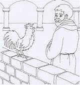 Petrus Kleurplaat Jezus Bijbel Knutselen Christelijke Knutsels Peter Kleurplaten sketch template