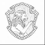 Gryffindor Crest Coloring Potter Harry Hogwarts Ravenclaw Pages House Slytherin Houses Drawing Pottermore Ausmalbilder Griffindor Hufflepuff Printable Template Wappen Gryfindor sketch template