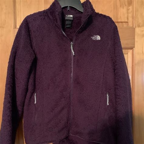 the north face jackets and coats purple fuzzy north face jacket