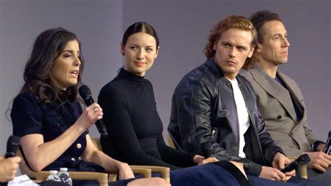 outlander cast interview with caitriona balfe sam heughan