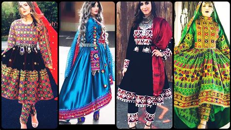Afghani Clothes Embroidered Dresses Pathani Wedding
