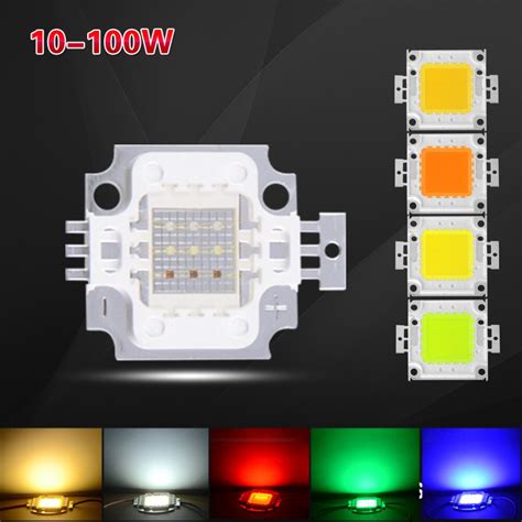 rgb led chip light bulbs dc   high power ac      integrated  led