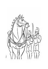 Maximus Tangled Rapunzel Putri Mewarnai Colorir Guards Kumpulan Kartun sketch template