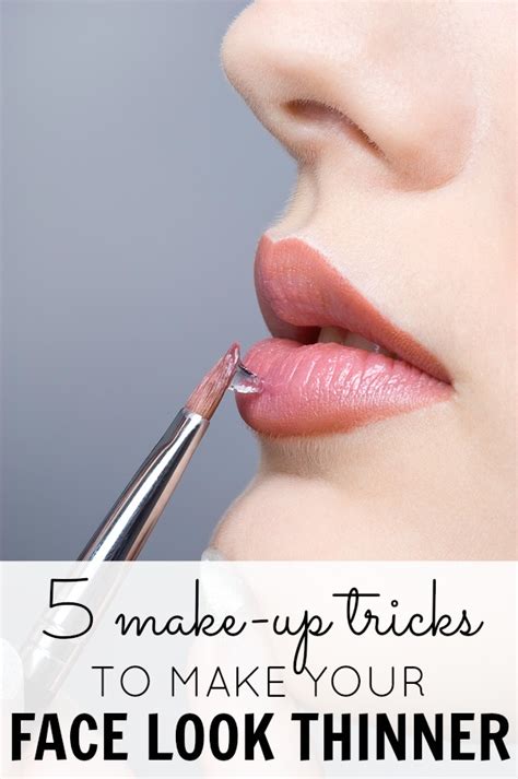 tricks to make your face look thinner alldaychic