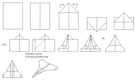 fast flying plane instructions paper airplanes pinterest airplanes