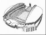 Stadium Coloring Pages Seahawks Drawing Football Seattle Soccer Field Sheets Getdrawings Tennessee Related sketch template