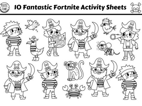 fantastic fortnite activity sheets teaching expertise