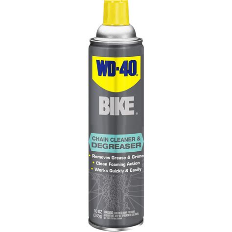 Wd 40 390241 Bike Chain Cleaner And Degreaser 10 Oz Aerosol Spray