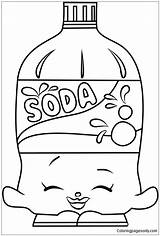Coloring Soda Shopkins Pages Bottle Coke Color Drawing Colouring Printable Toys Draw Getdrawings Kids Shopkin Getcolorings Coloringpages101 Popular Coloringpagesonly Summer sketch template