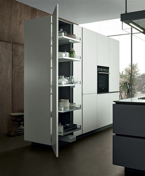 artex tall unit modern kitchen cabinetry  metro