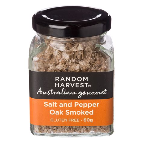 random harvest oak smoked salt pepper  peters  kensington