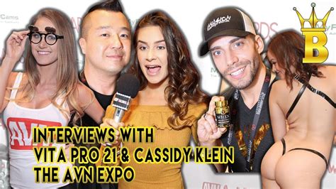hiphopbling tv interviews with vita pro 21 and cassidy klein at the avn expo lv youtube