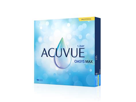acuvue oasys max  day multifocal  pack contacts shop