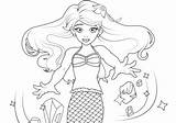 Mermaid Crown Printable Finfriends sketch template