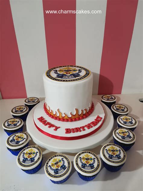 fire marshall army soldiers police cake  customize army soldiers