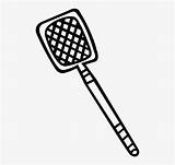 Fly Swatter Clipart Cartoon Cliparts Library Transparent sketch template