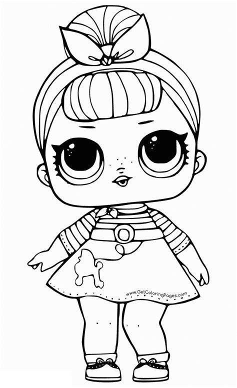 lol dolls coloring page printable kulturaupice