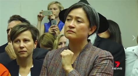 Video Of Penny Wong Watching Same Sex Marriage Results