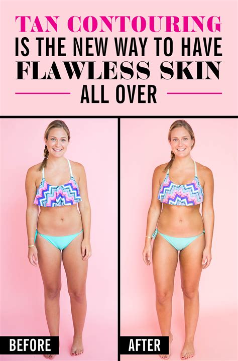 tan contouring is the new way to have flawless skin all over