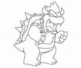 Bowser Xcolorings Coloringhome Template sketch template
