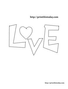 coloring page  word love love coloring pages coloring pages