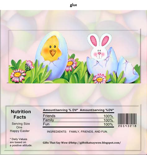 printable easter candy wrapper easter candy wrappers easter