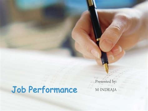 job performance