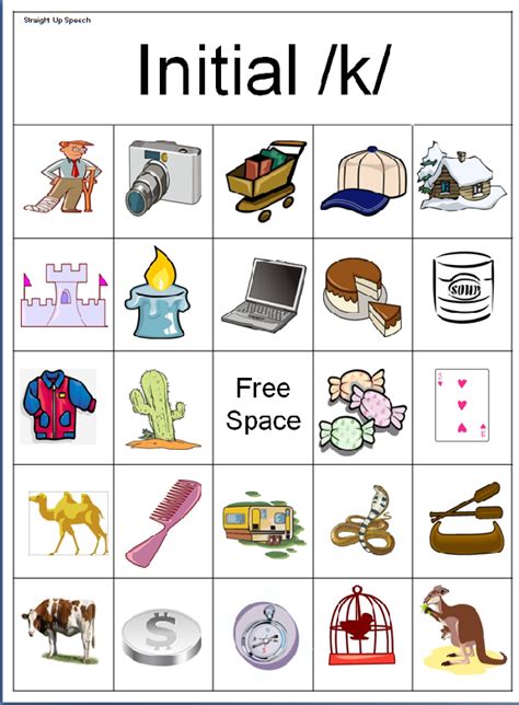 medial  words  pictures  picture bingo boards