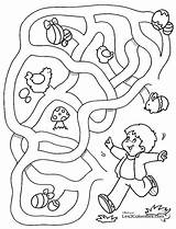 Labyrinths Educational sketch template