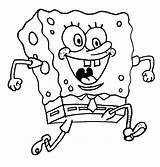 Sponge Drawing Coloring Pages Draw Getdrawings sketch template