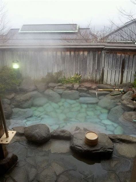 Nice Outdoor Spa And Hot Tub Design With Rock Style And Designs